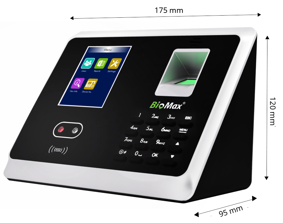 Biomax Multi-Bio Time Attendance and Access Control System