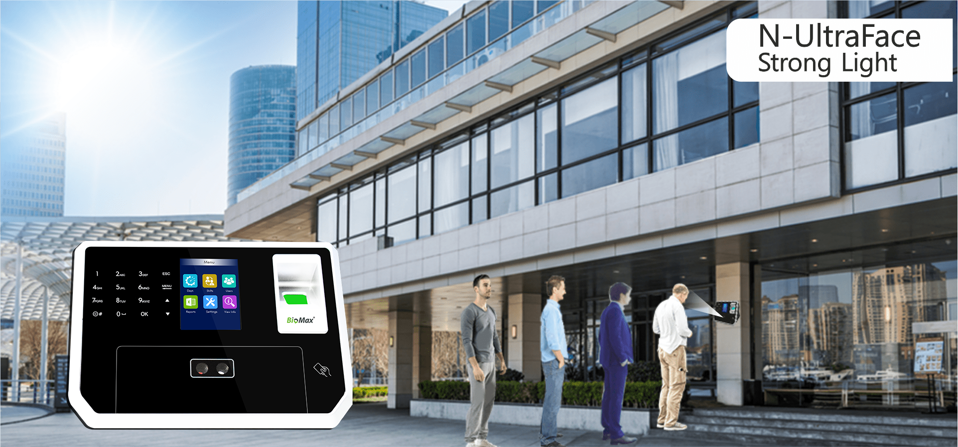Biomax Multi-Bio Time Attendance and Access Control System