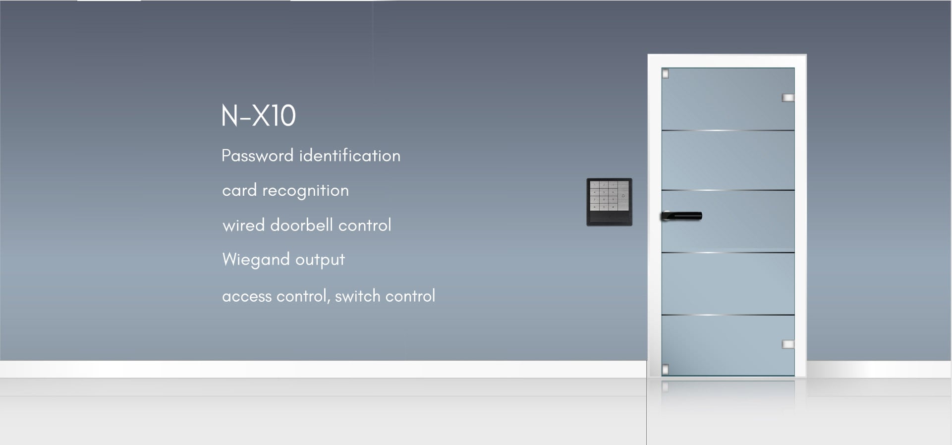 Biomax Standalone Touch Keypad Access Control