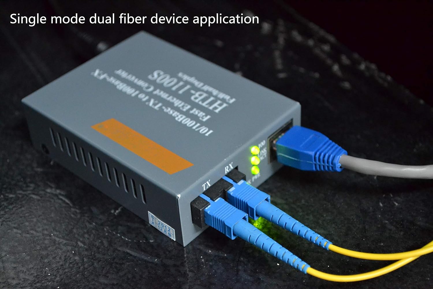 VisualNex SC-SC Single Mode Fiber Optic Patch Cable 3 Meters