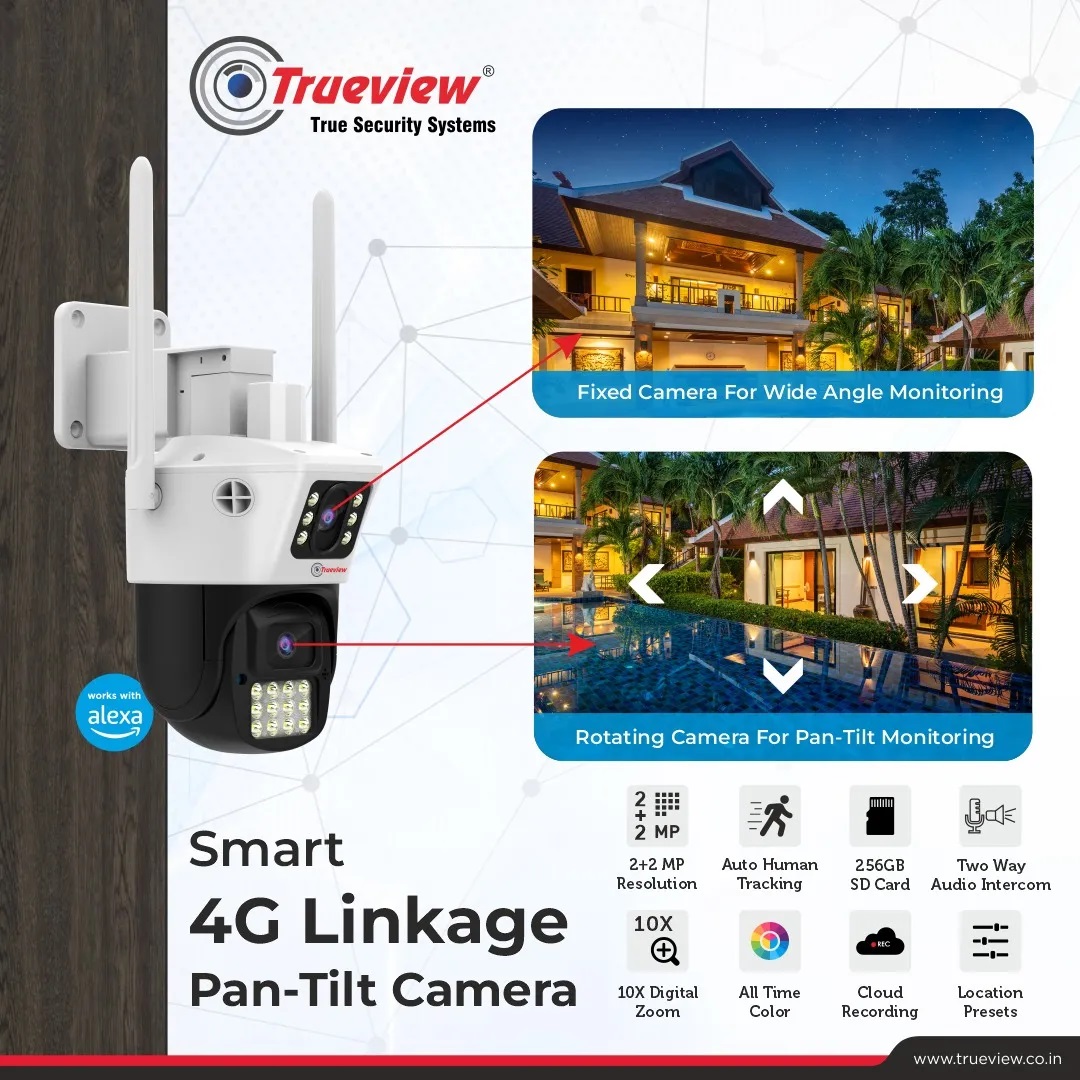 Smart 4G Linkage Pan-Tilt Camera