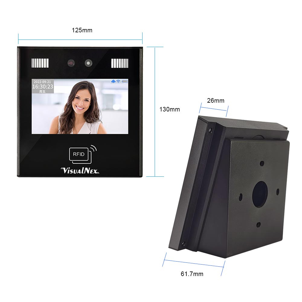 VisualNex AI Face Recognition Attendance Biometric