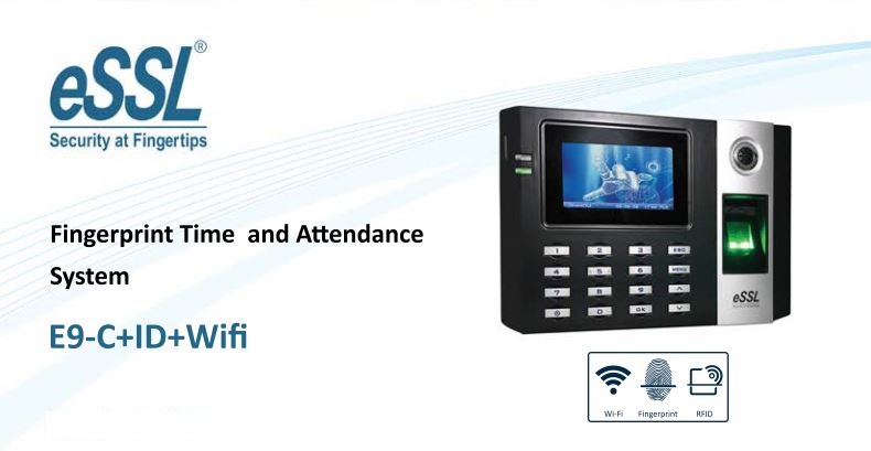 eSSL Fingerprint Time and Attendance System