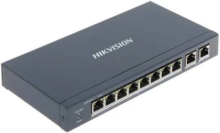 Hikvision 8 Port Fast Ethernet Unmanaged POE Switch